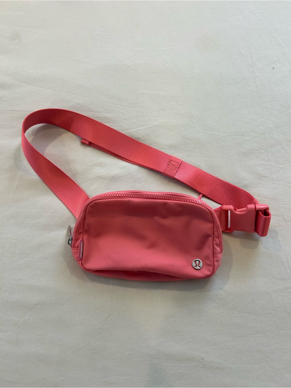 lululemon athletica Coral Pink Crossbody Belt Bag